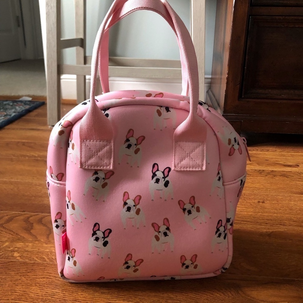 Pink dog insulated lunchbox - Picture 1 of 6